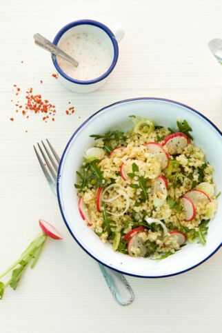 Bulgursalat mit Radieschen Bulgursalat mit Radieschen