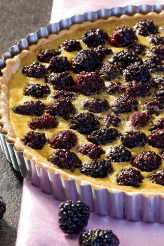 Brombeertarte mit Guss Brombeertarte mit Guss