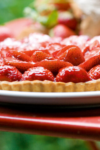Erdbeertarte