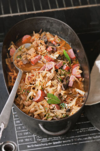 Polnischer Sauerkrauteintopf Polnischer Sauerkrauteintopf