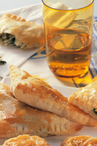 Italienische Spinattaschen Italienische Spinattaschen