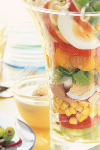 Curry-Schichtsalat Curry-Schichtsalat