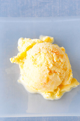 Pfirsich-Aprikosen-Eis