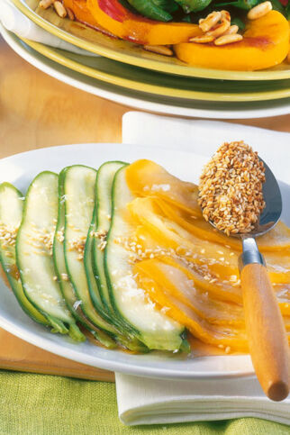 Chinesischer Zucchinisalat Chinesischer Zucchinisalat