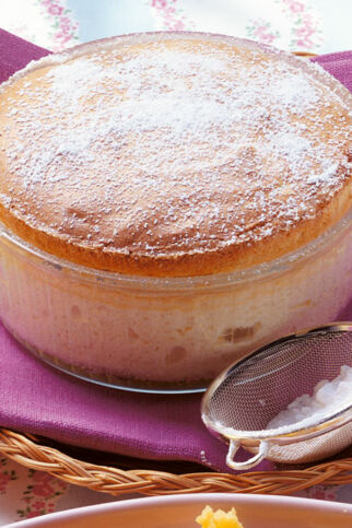 Vanille-Zitronen-Soufflé
