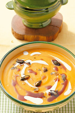 Steirische Kürbissuppe Steirische Kürbissuppe