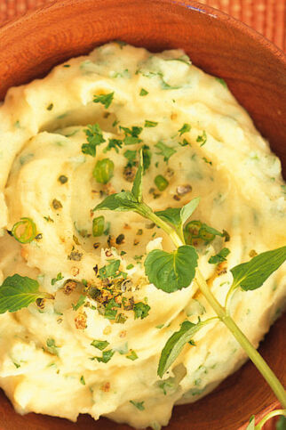 Kartoffelpüree mit Minze & Chili Kartoffelpüree mit Minze & Chili