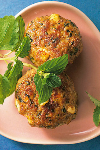 Frikadellen mit Minze & Feta Frikadellen mit Minze & Feta