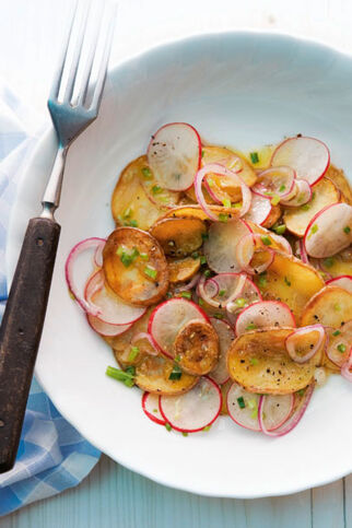 Warmer Bratkartoffelsalat Warmer Bratkartoffelsalat