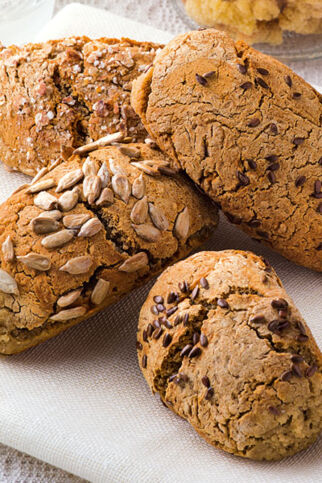 Hirse-Buchweizen-Brötchen Hirse-Buchweizen-Brötchen