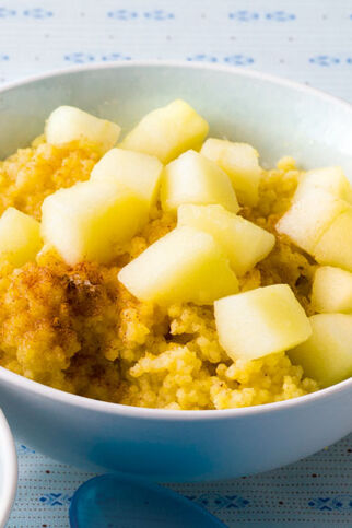 Hirse-Apfel-Dessert Hirse-Apfel-Dessert
