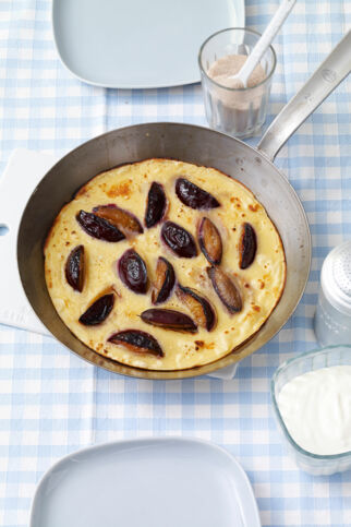 Zwetschgen-Pfannkuchen