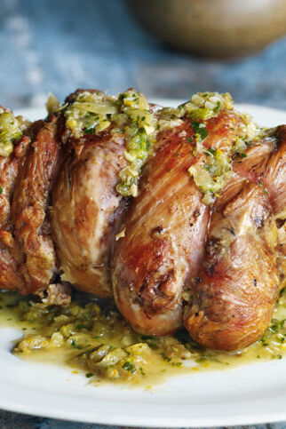 Kalbsbraten mit Orangen-Gremolata Kalbsbraten mit Orangen-Gremolata