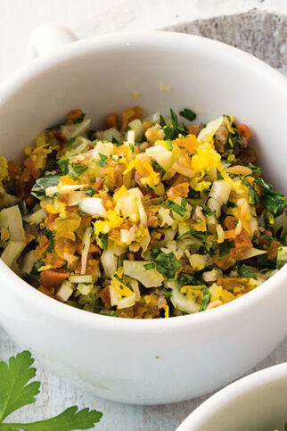 Zitronen-Fenchel-Salsa