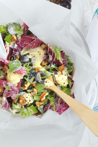 Radicchio-Trauben-Salat Radicchio-Trauben-Salat