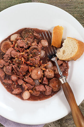 Hähnchen-Pilz-Ragout