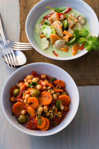 Kichererbsen-Tajine Kichererbsen-Tajine