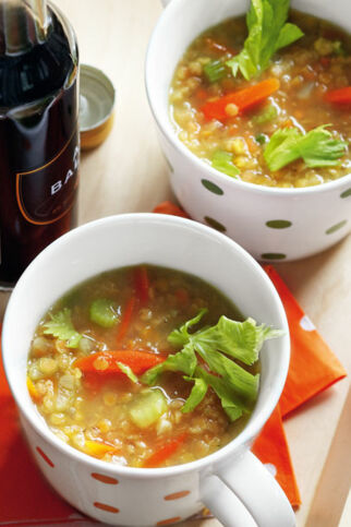Rote Linsensuppe Rote Linsensuppe