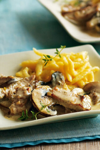 Geschnetzeltes mit Spätzle Geschnetzeltes mit Spätzle