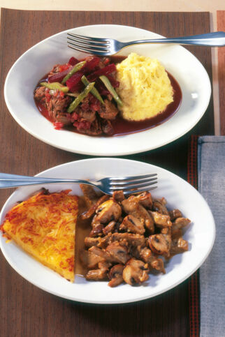 Filetgulasch »Stroganoff«