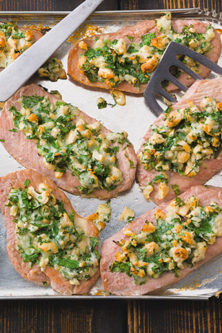 Ofenschnitzel mit Parmesankruste Ofenschnitzel mit Parmesankruste