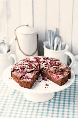 Brauner Kirschkuchen Brauner Kirschkuchen