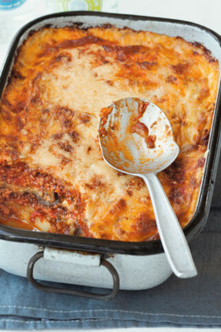 Auberginenauflauf »Moussaka« Auberginenauflauf »Moussaka«
