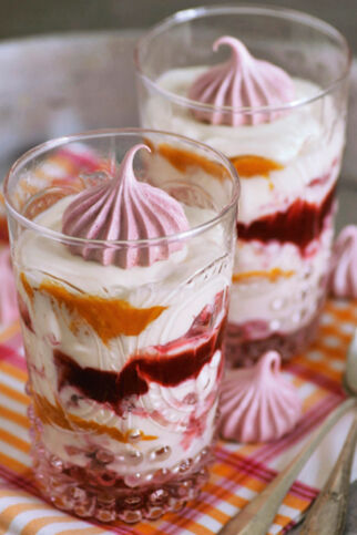 Eton Mess mit Ofenfrüchten