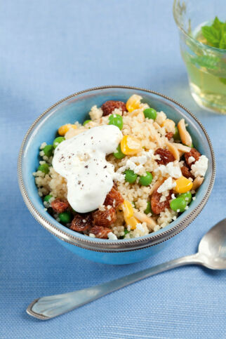 Couscous-Erbsen-Salat