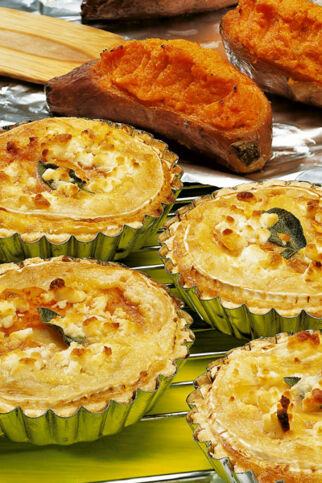 Kartoffel-Kürbis-Tarte Kartoffel-Kürbis-Tarte