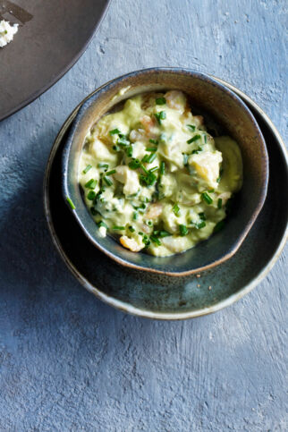 Shrimpsaufstrich mit Avocado Shrimpsaufstrich mit Avocado