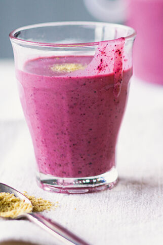 Waldbeeren-Molke-Shake Waldbeeren-Molke-Shake