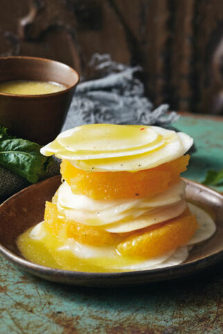 Mairübchen mit Orange