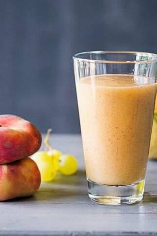 Melonen-Pfirsich-Smoothie Melonen-Pfirsich-Smoothie