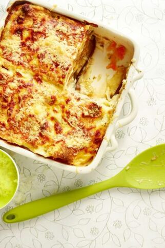 Auberginen-Lasagne