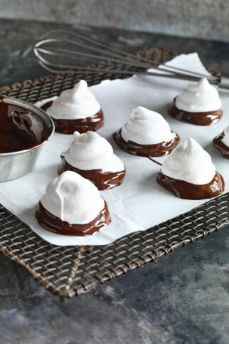 Gefüllte Marshmallows