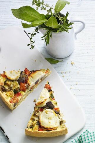 Ratatouille-Quiche Ratatouille-Quiche