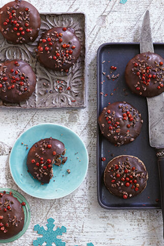 Rosa Pfeffer trifft Schokolade Rosa Pfeffer trifft Schokolade