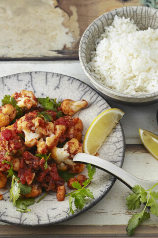 Tandoori-Blumenkohl mit Joghurt Tandoori-Blumenkohl mit Joghurt