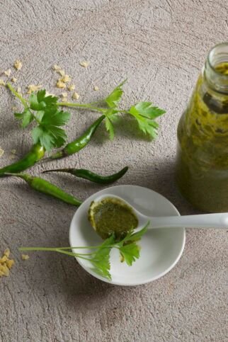 Grüne Harissasauce Grüne Harissasauce