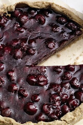 Glutenfreier Kirschkuchen Glutenfreier Kirschkuchen