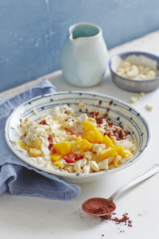 Mango-Müsli Bircher Art Mango-Müsli Bircher Art