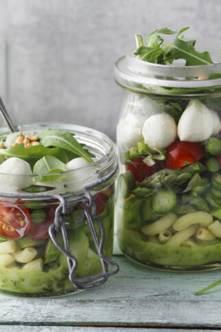 Grüner Spargel-Nudel-Salat Grüner Spargel-Nudel-Salat