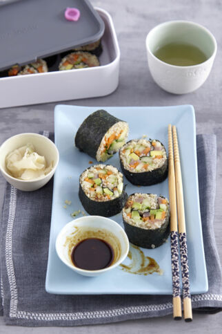 Quinoa-Sushi Quinoa-Sushi