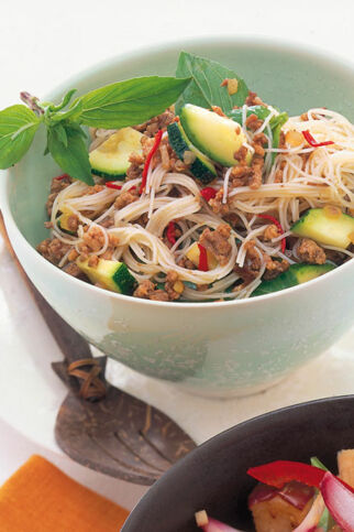 Zucchini-Hack-Salat Zucchini-Hack-Salat