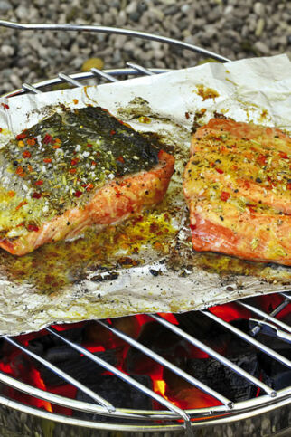 Fenchel-Lachs mit Senf Fenchel-Lachs mit Senf