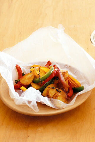 Bratkartoffeln mit Paprika Bratkartoffeln mit Paprika