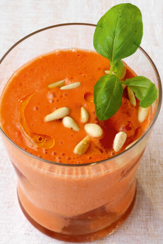 Tomaten-Quark-Smoothie