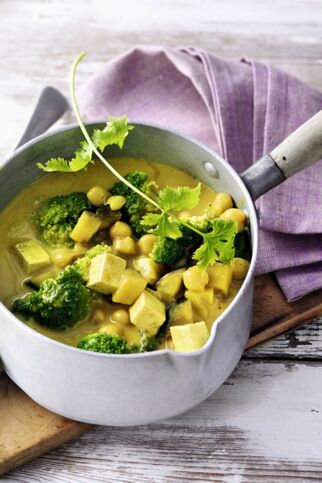 Kichererbsen-Tofu-Curry Kichererbsen-Tofu-Curry