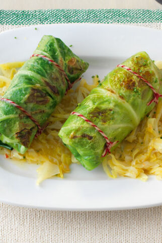 Spitzkohl-Hirse-Rouladen Spitzkohl-Hirse-Rouladen
